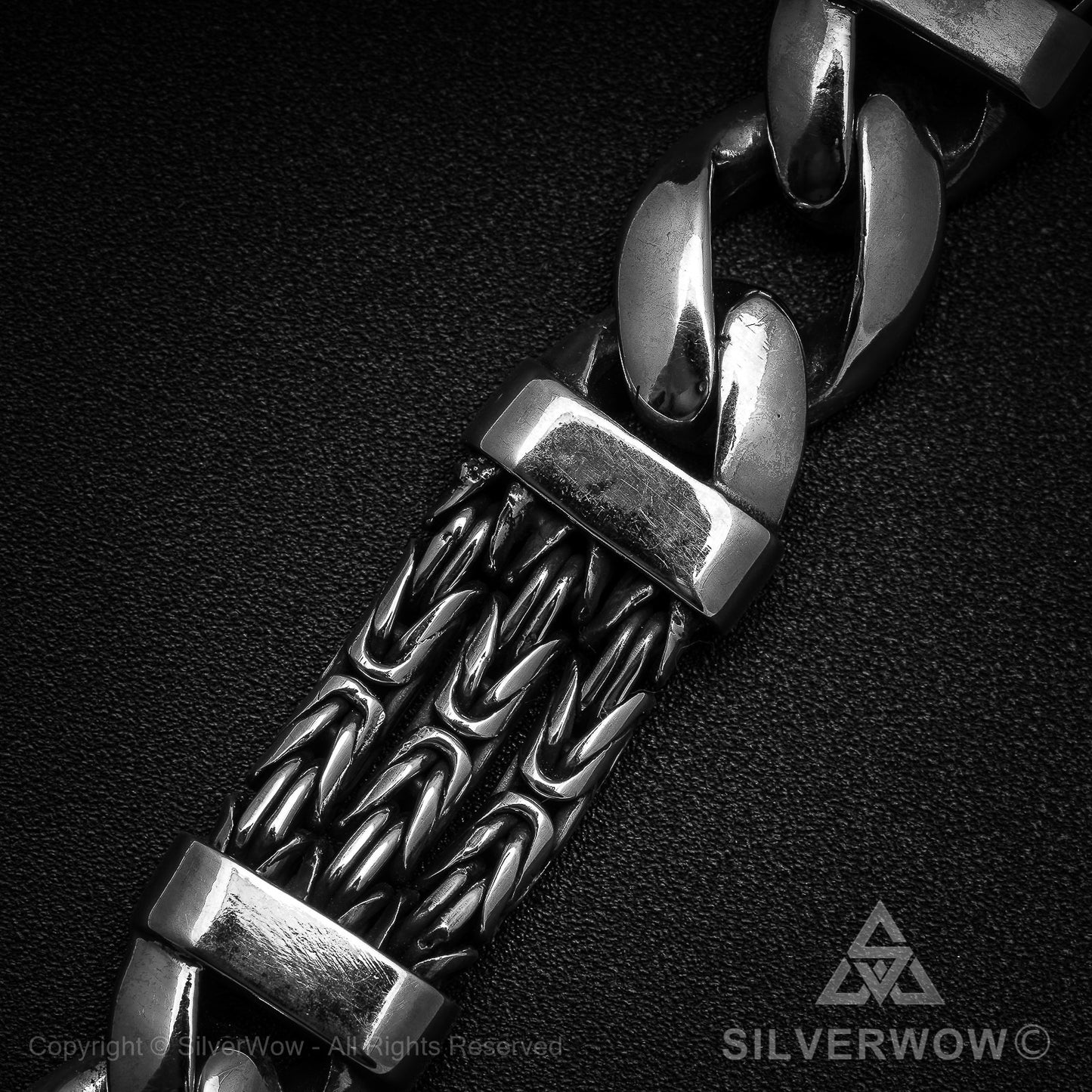 Triple Strand Bali Borobudur Bracelet - SilverWow™