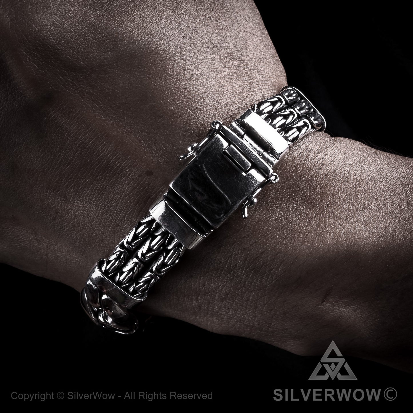 Triple Strand Bali Borobudur Bracelet - SilverWow™