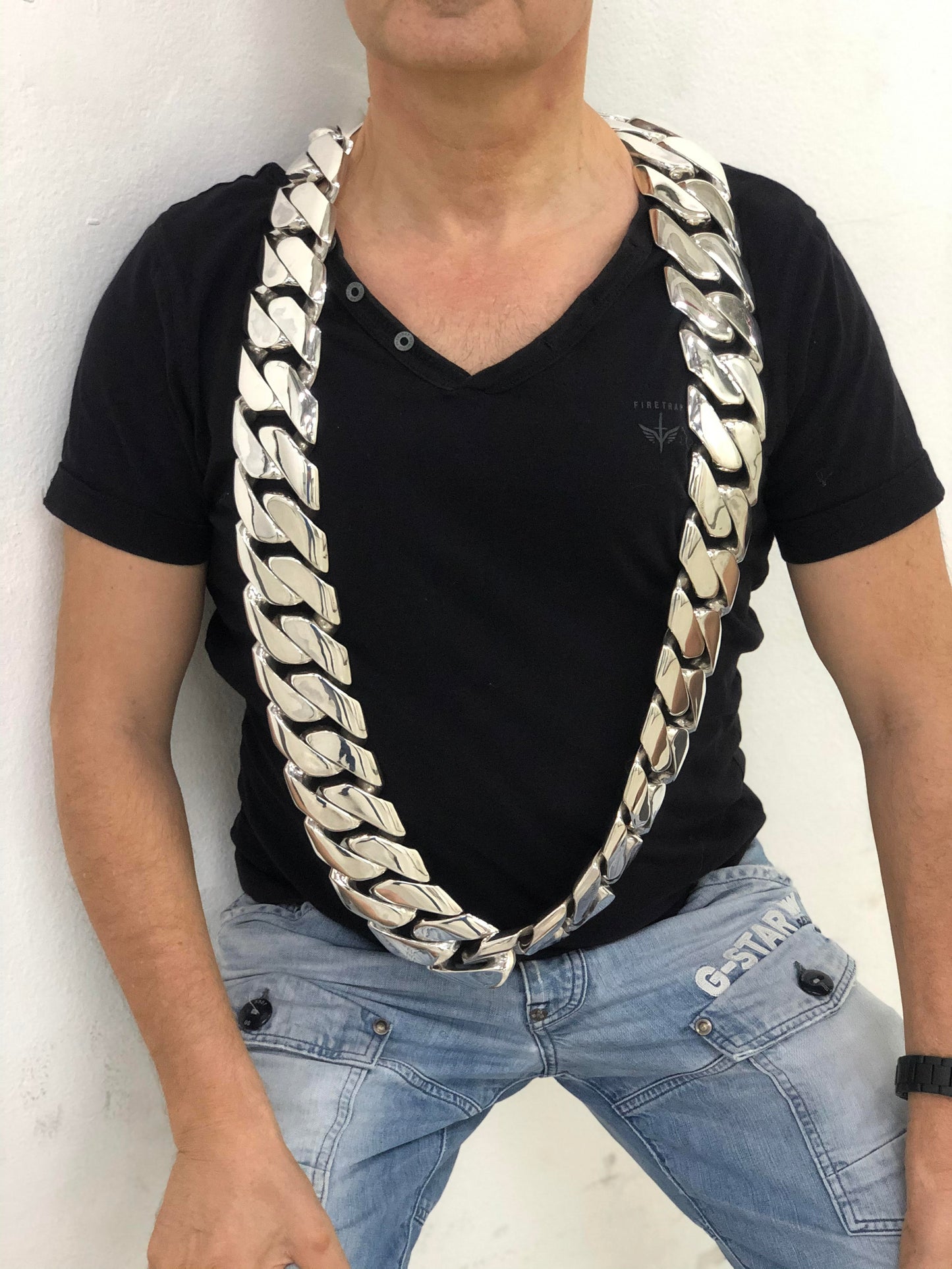 6.3 KG. The Planets Heaviest Cuban Necklace Chain ? - SilverWow™