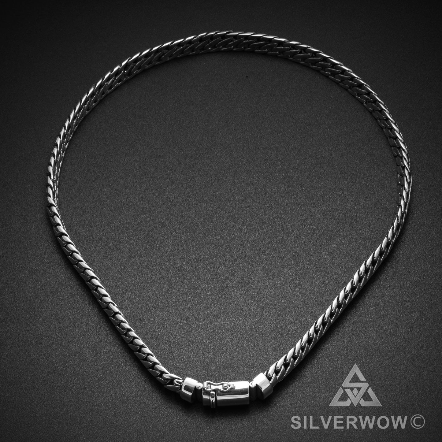 11mm Woven Snake Necklace - SilverWow™