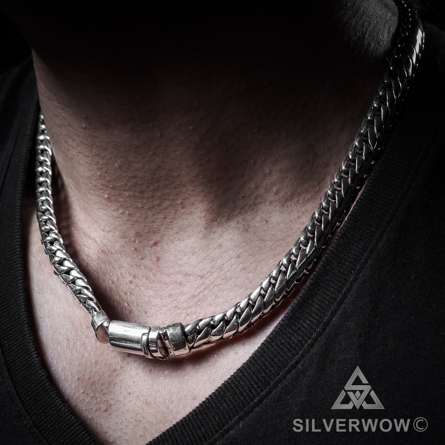 11mm Woven Snake Necklace - SilverWow™