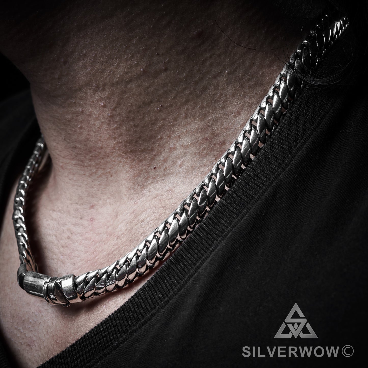 11mm Woven Snake Necklace - SilverWow™