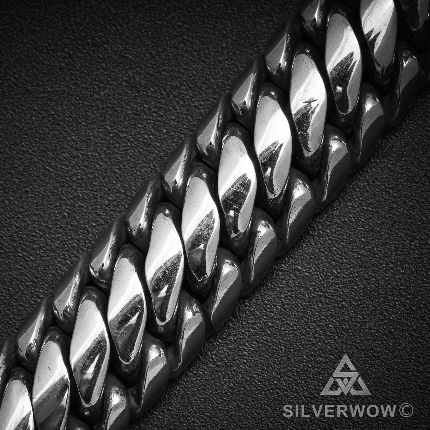 Woven Snake Bracelet 15mm - SilverWow™