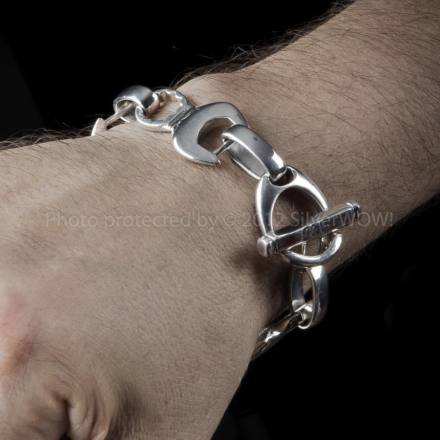 Spanner Bracelet - Wrench Bracelet. - SilverWow™