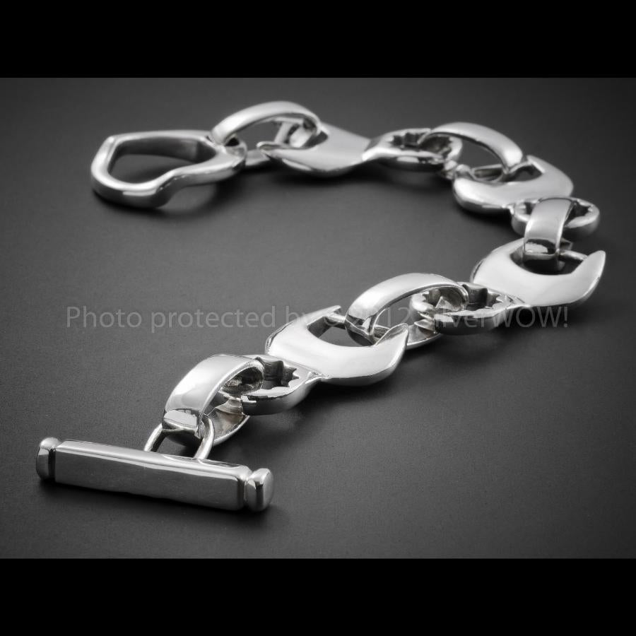 Spanner Bracelet - Wrench Bracelet. - SilverWow™