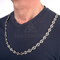 15mm Figaro Link Necklace Chain