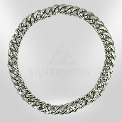 PL23 25mm Endless Loop - Thick, Curb Link Necklace