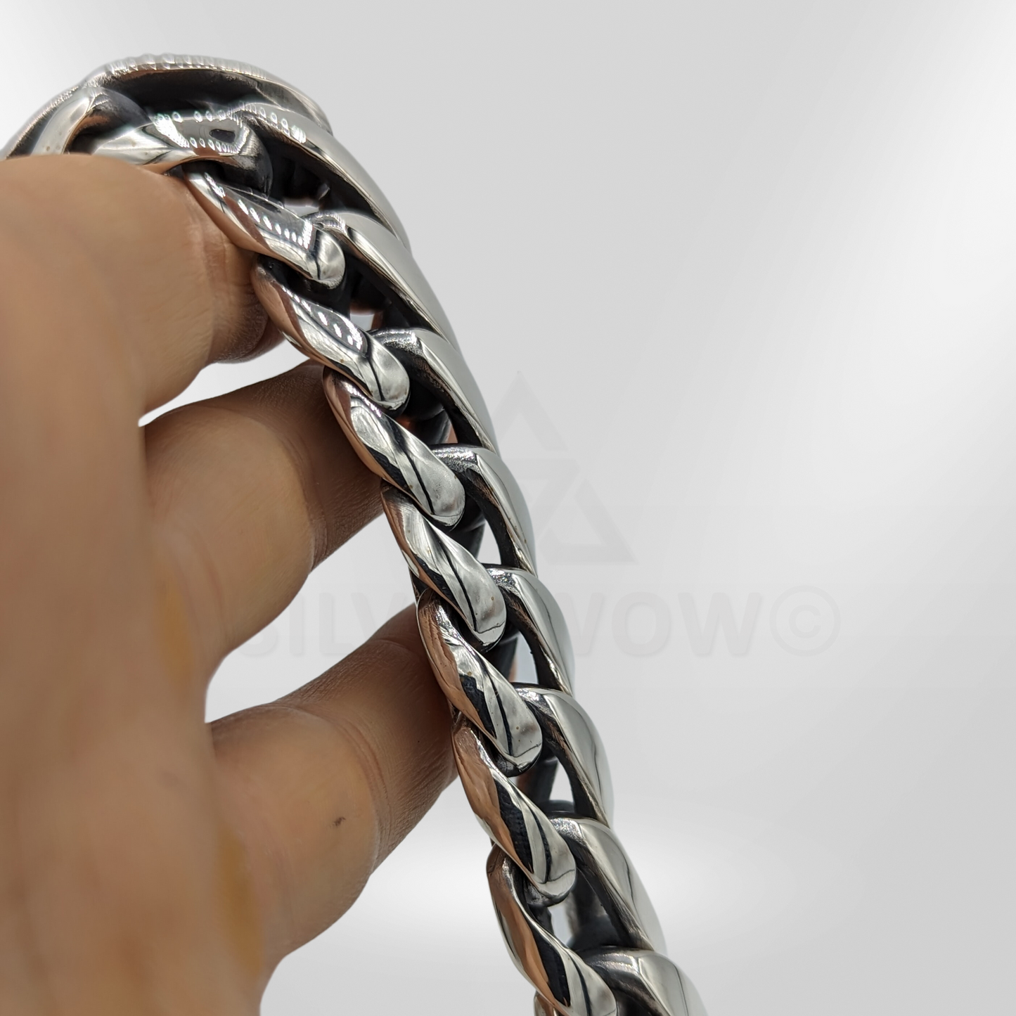 Woven Snake Bracelet 25 mm - SilverWow™