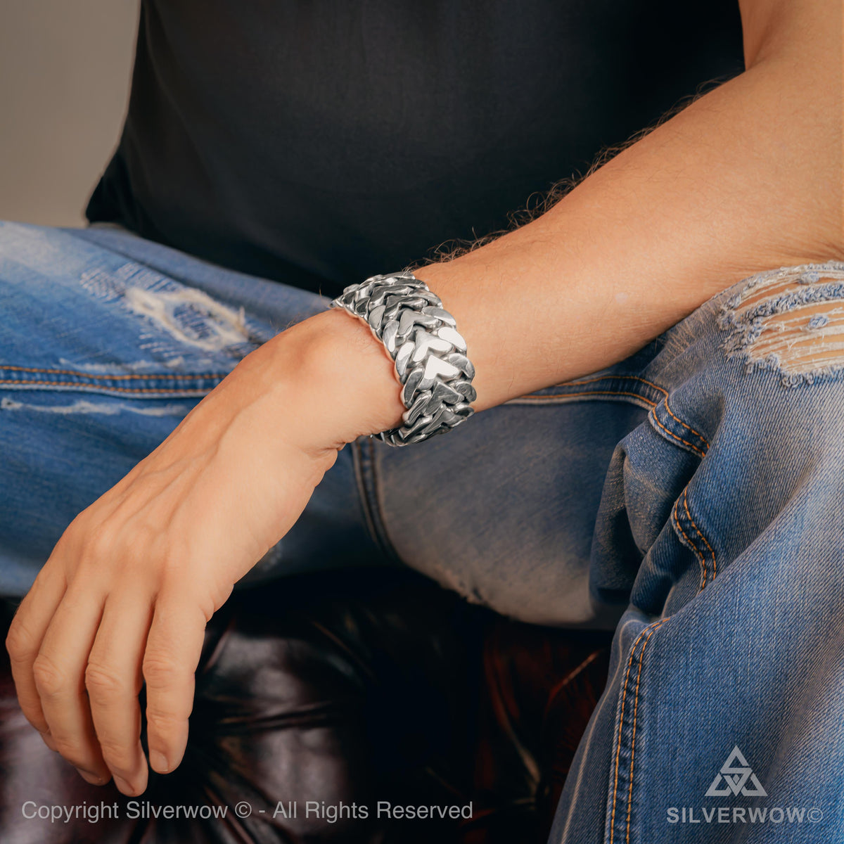 Herringbone Bracelet x 30mm