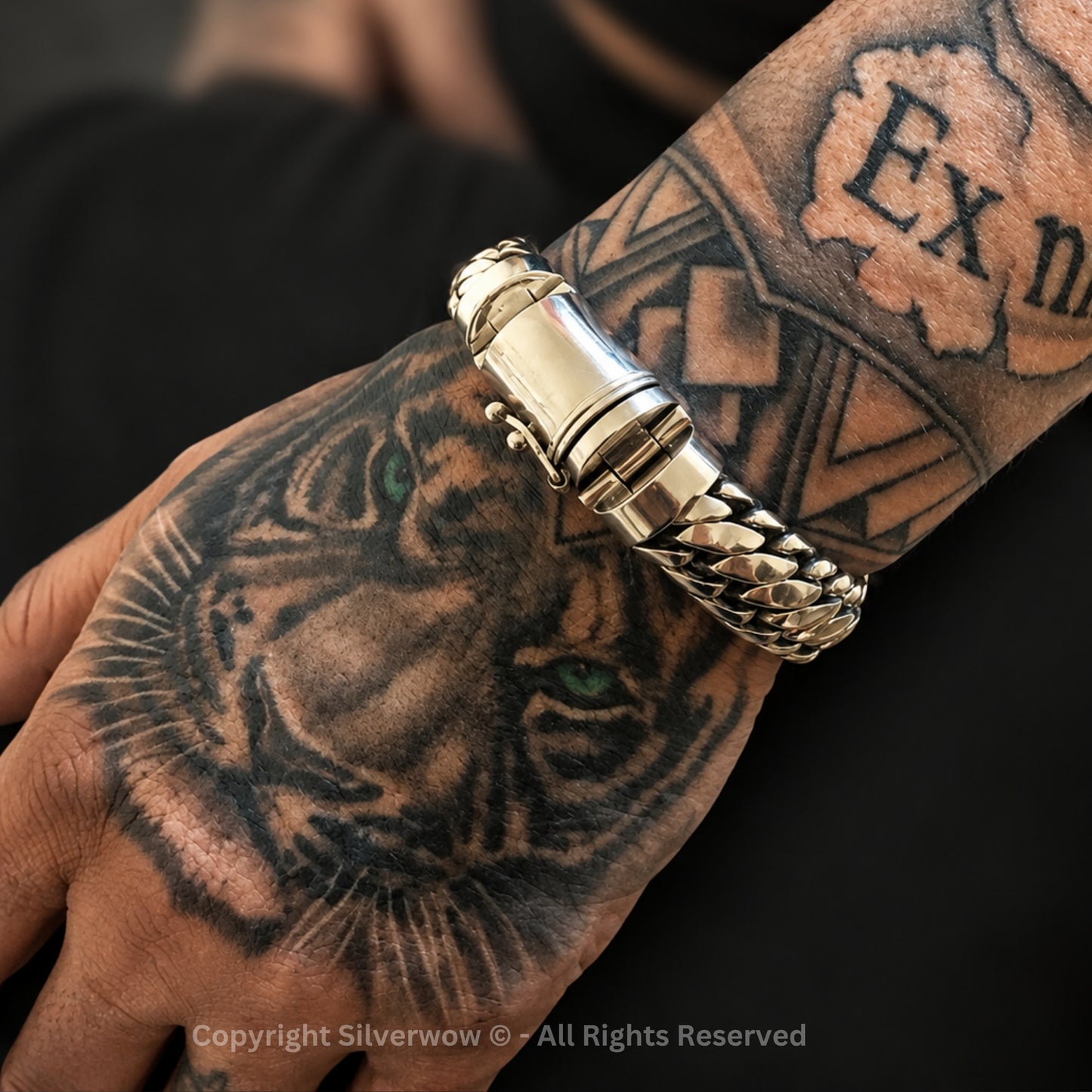 Woven Snake Bracelet 15mm