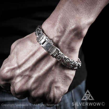 12mm Double Rope Weave Bracelet