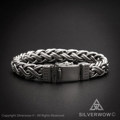12mm Double Rope Weave Bracelet