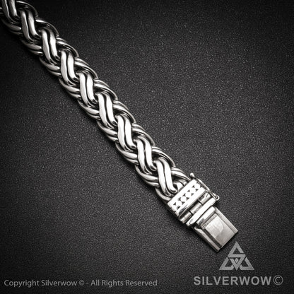 12mm Double Rope Weave Bracelet