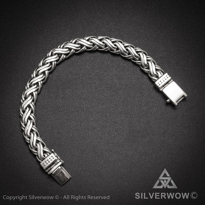 12mm Double Rope Weave Bracelet