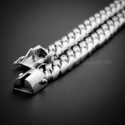 15mm Cuban Link Necklace Chain