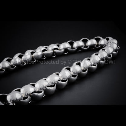 15mm Wide Belcher Necklace Chain