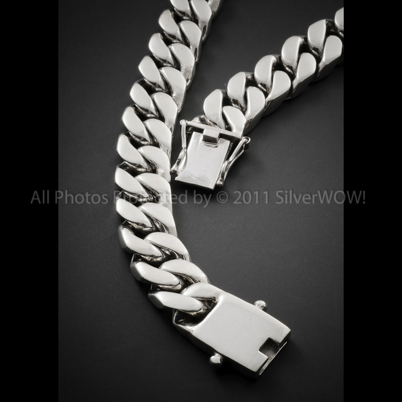 15mm Chunky Curb Link Necklace