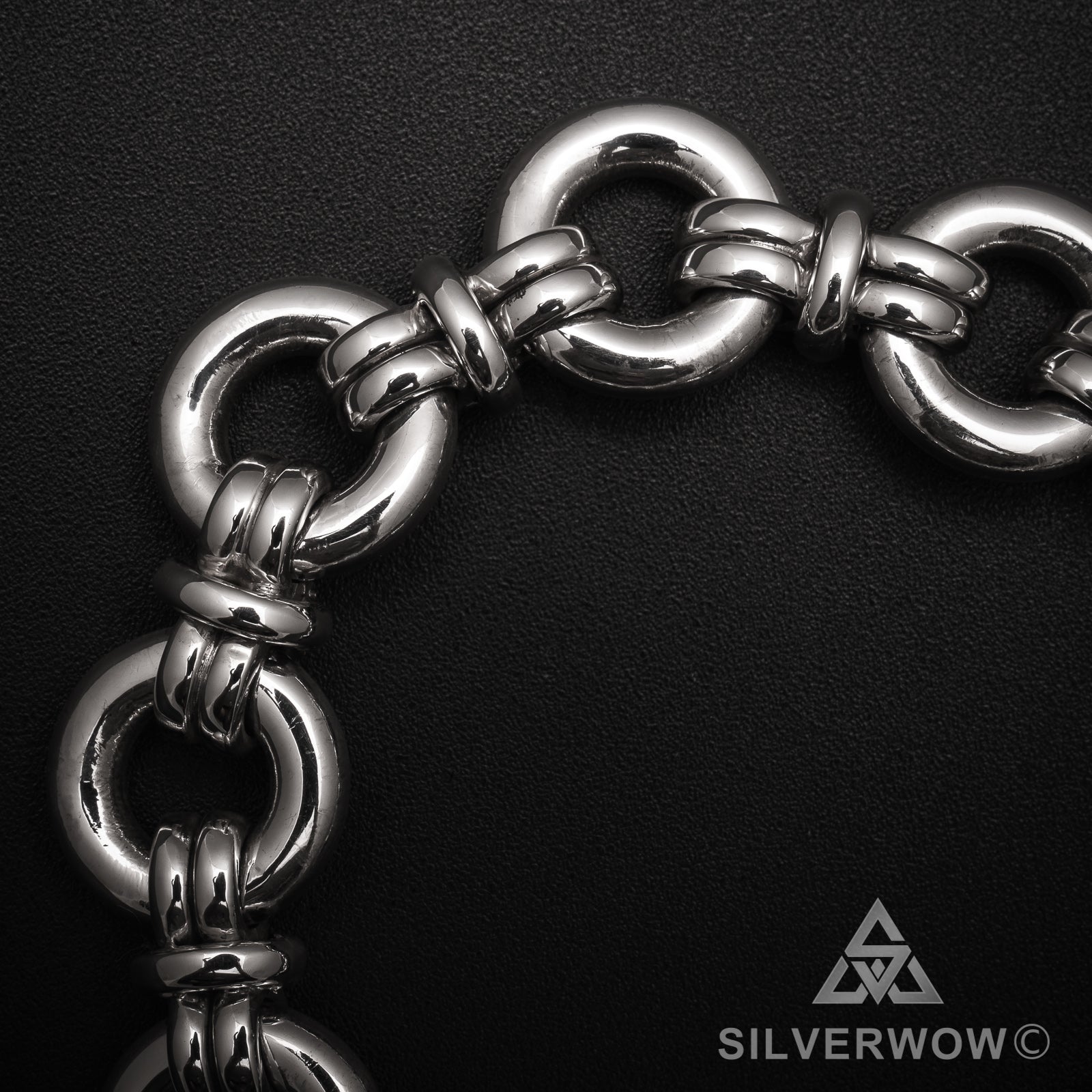 O Link Mens Silver Toggle Bracelet | Silverwow.net – SilverWow™