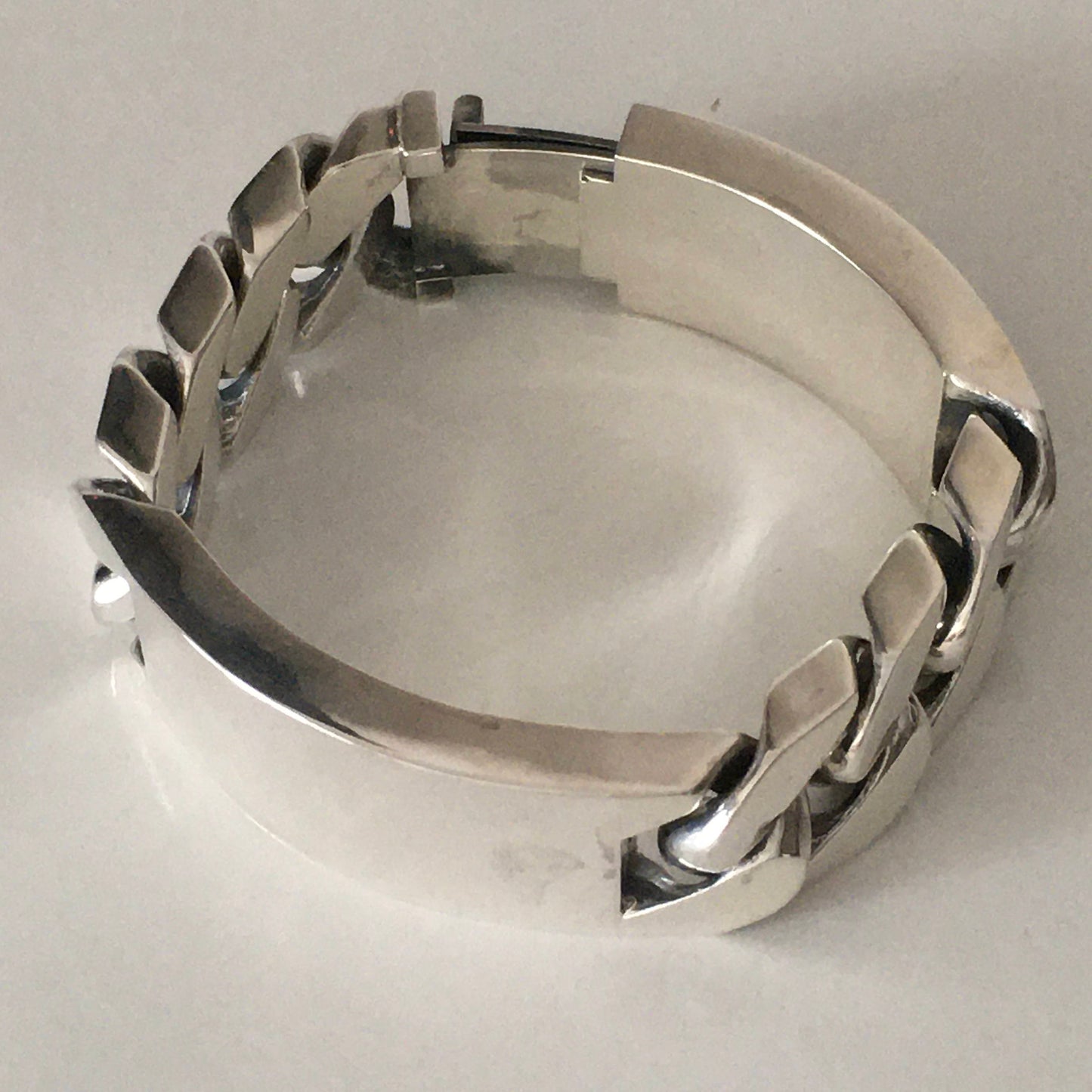 Double Plate Identity Bracelet - 22mm Wide