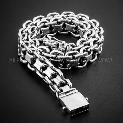 KBB1, Flat Mens Chain Necklace