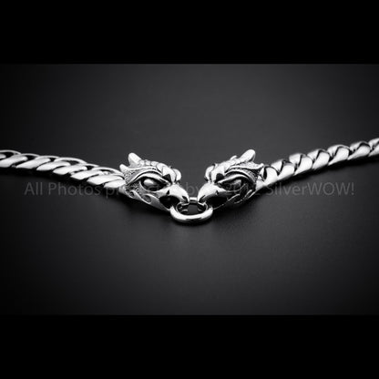 Eagle Head Bracelet - 925 Solid Sterling Silver