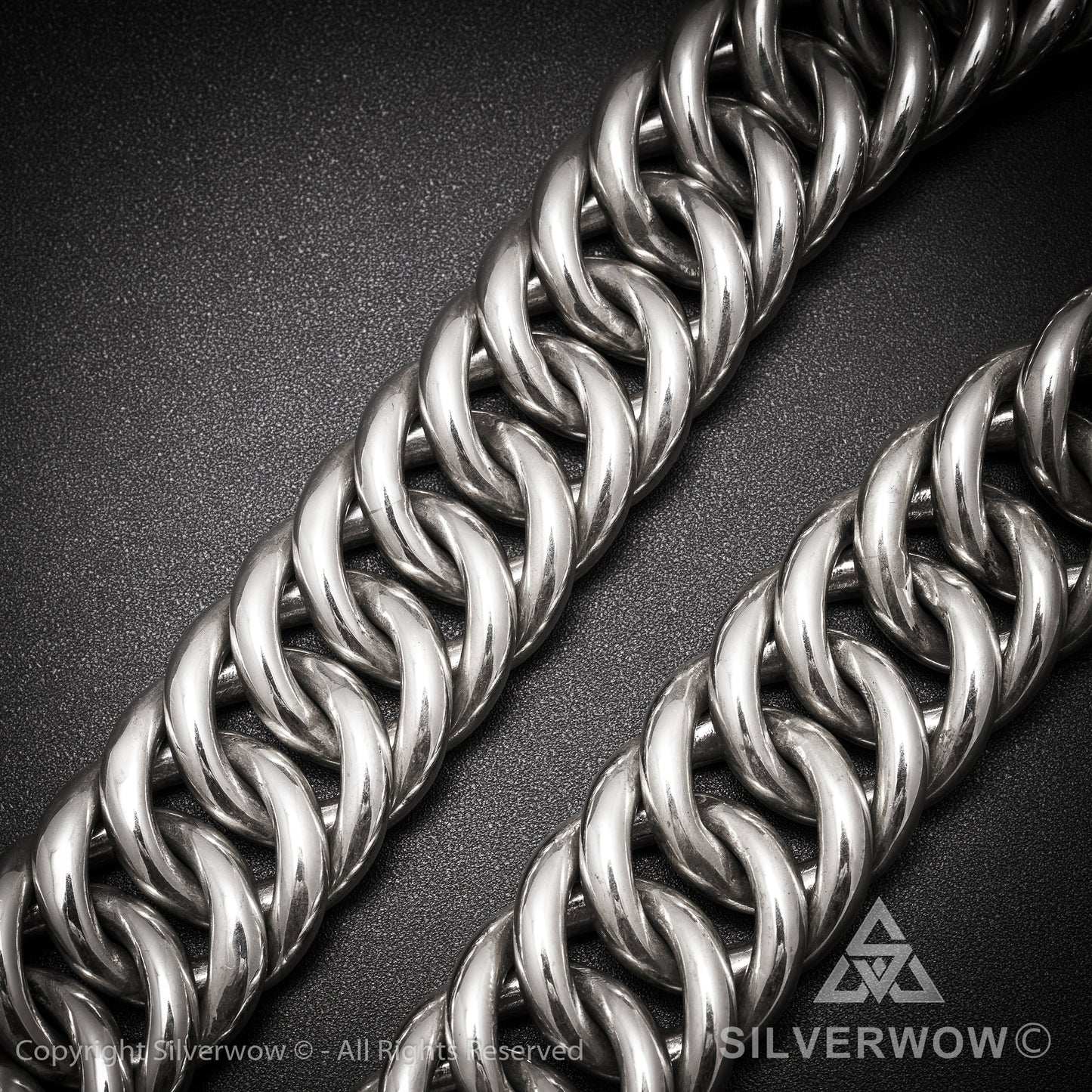 Hoop Link Necklace x 30mm Wide