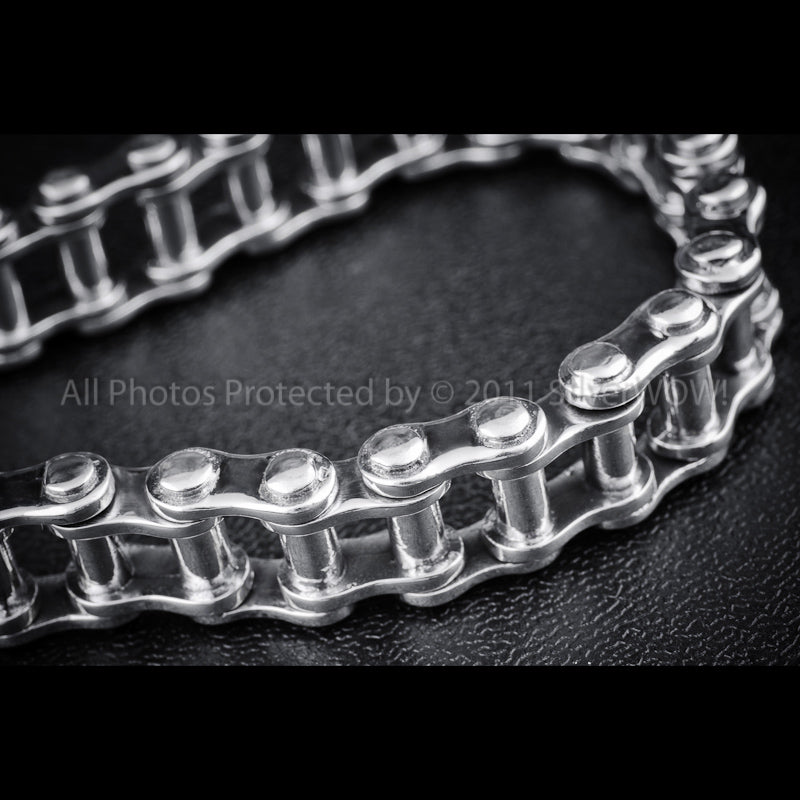 Silver Bike Chain Bracelet | Silverwow.net – SilverWow™