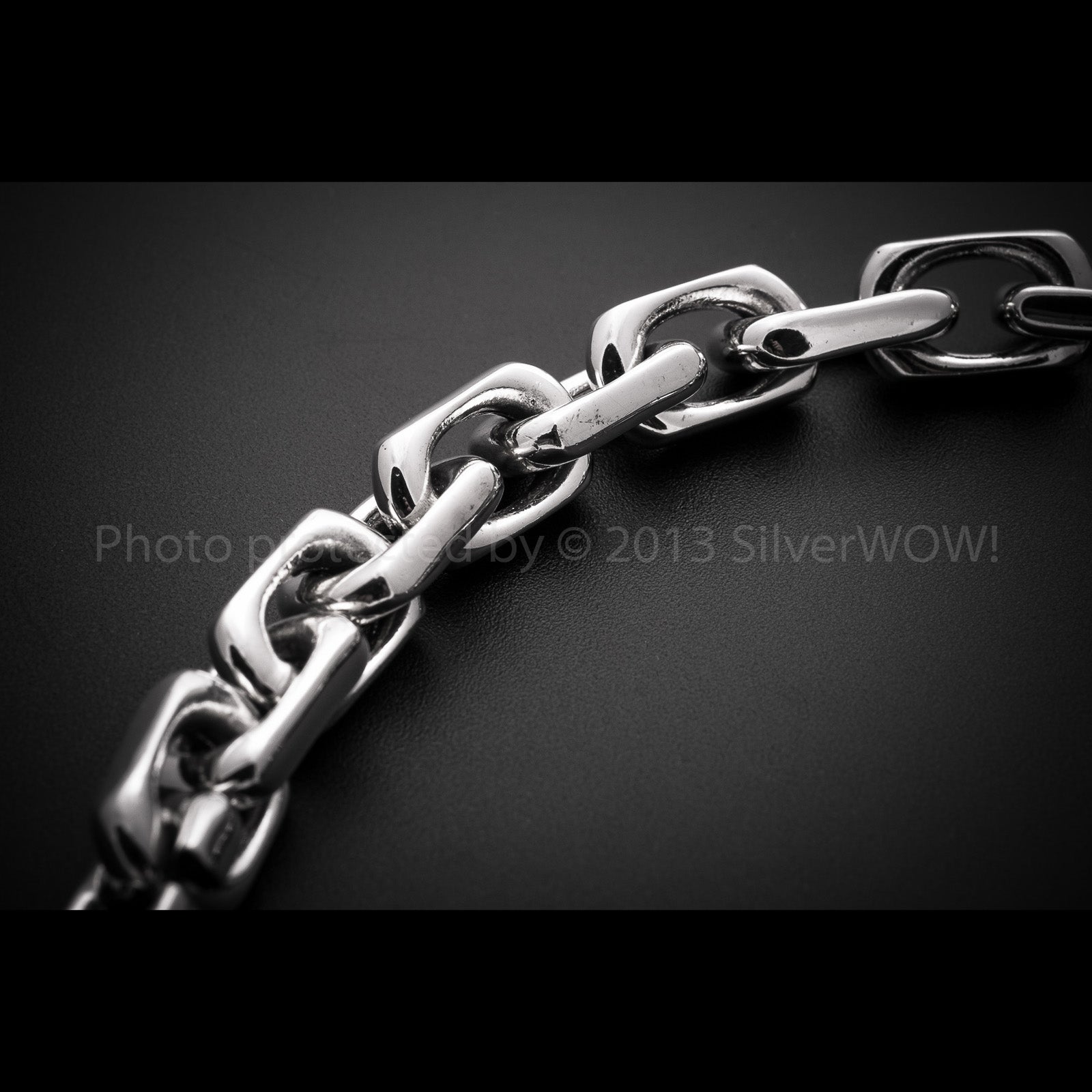 12mm Chain Link Bracelet – SilverWow™