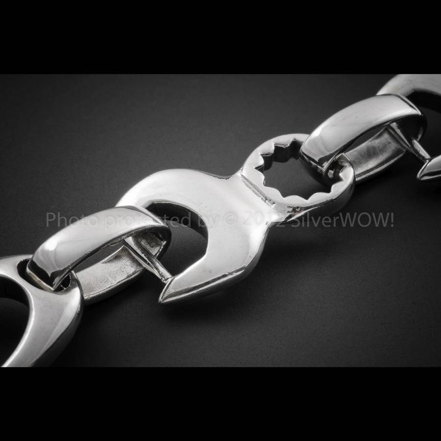 Spanner Bracelet - Wrench Bracelet. - SilverWow™
