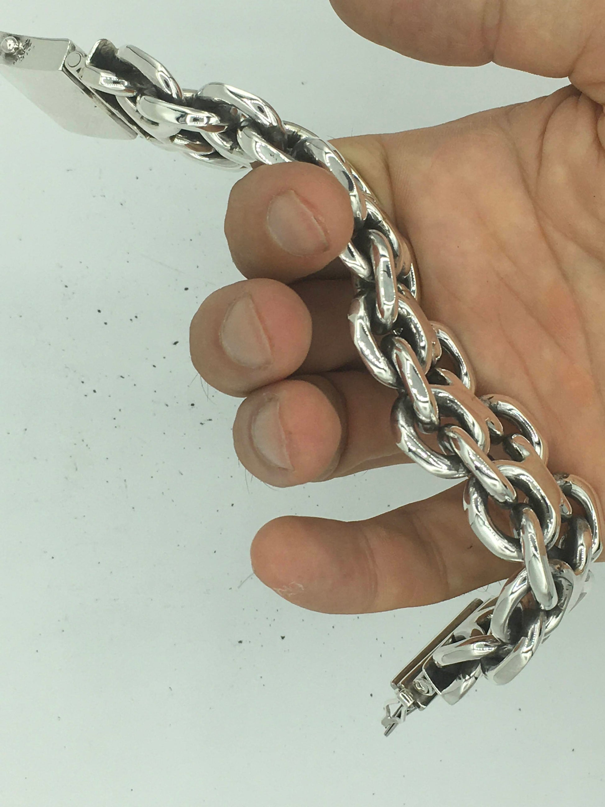Super heavy 30Mm Kbb1 — 925 sterling silver