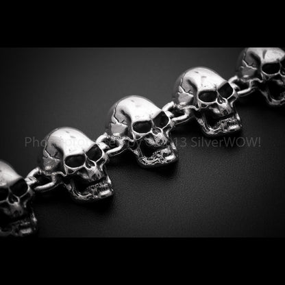 Skulls Bracelet - All Big Skulls