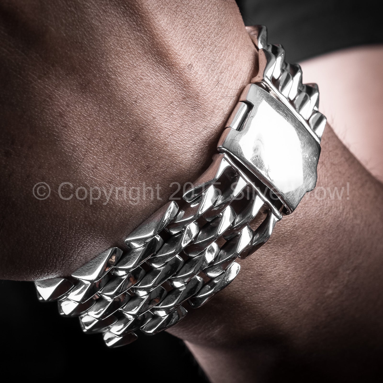 Men's on sale spike bracelet