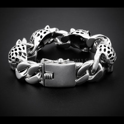 Leopard Head Bracelet