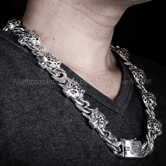 Heavy, Unique Mens Silver Jewelry - Necklace & Bracelets Specialists –  SilverWow™